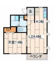 ミルクリーク茅ヶ崎の間取り画像