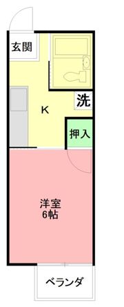 シティハイムエクセル3の間取り画像