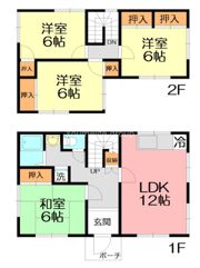 辻堂東海岸貸家の間取り画像