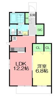 グランドソレーユの間取り画像