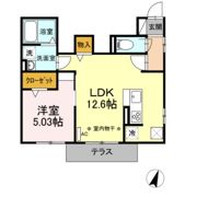 カサベルテの間取り画像
