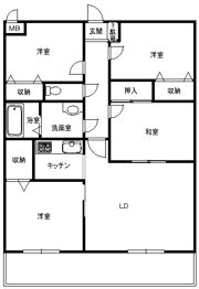 ディアコートの間取り画像