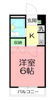 ジュネパレス茅ヶ崎第9の間取り画像