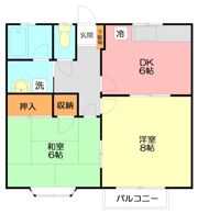 サンリバー桜台の間取り画像