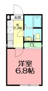 ベルフルール本厚木の間取り画像
