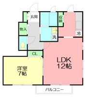 イージスα（イージスアルファ）の間取り画像