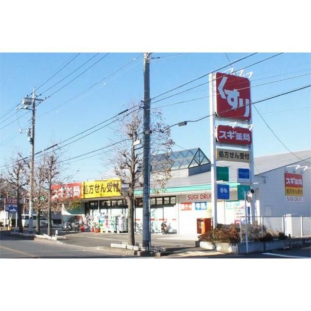 近くのスギドラッグ　厚木愛甲店まで164m（徒歩3分）