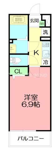 リブリ・厚木旭町IIの間取り画像