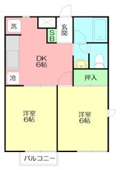 ディアコート開成IIA棟の間取り画像
