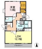 パストラル湘南の間取り画像