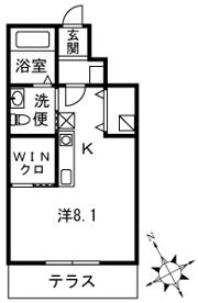 パーシモンの間取り画像