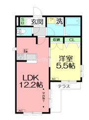 Felice Shonan（フェリスショウナン）の間取り画像