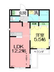 Felice Shonan（フェリスショウナン）の間取り画像
