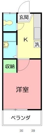 ドルチェ真田の間取り画像