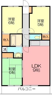 コーポシャルレVの間取り画像