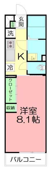 リブリ・サザンビーチ茅ヶ崎IIの間取り画像