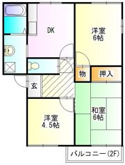 エクセルメゾンの間取り画像