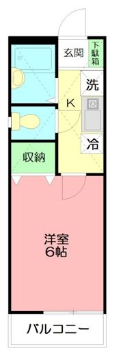 キャンパスコートの間取り画像