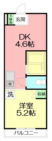 ハイムエーデルワイスA棟の間取り画像