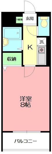 アンソレイユ湘南台の間取り画像
