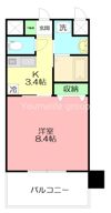 レザンヴェルジェの間取り画像