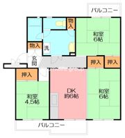 鳶尾団地（2街区）の間取り画像