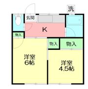 村上コーポの間取り画像
