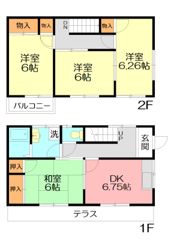 ソレイユガーデンハウスサウスの間取り画像