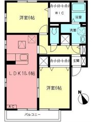 コート・フローラAの間取り画像