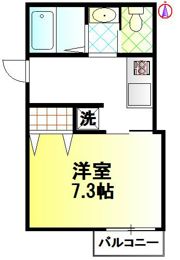 ハルイロの間取り画像