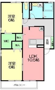 エトワール湘南ウエストの間取り画像