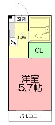 シャトール田口戸塚Iの間取り画像