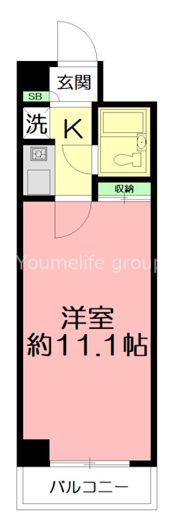 シーサイドビラ鵠沼の間取り画像