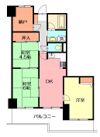 ソシエ弐番館の間取り画像