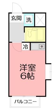 アムザック相模の間取り画像