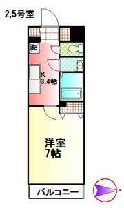 パーシモン湘南の間取り画像