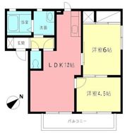 リヴェールAの間取り画像