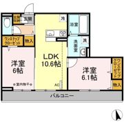 ロイヤルレジデンスの間取り画像