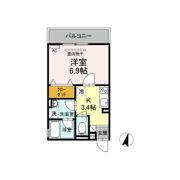 アイウェル湘南台の間取り画像