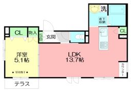メゾンクレールの間取り画像