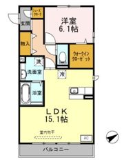 アルシオーネコートAの間取り画像