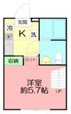 アカリエおださがの間取り画像