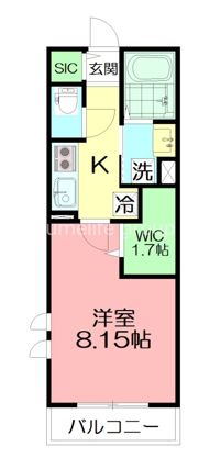 グリーンハイムの間取り画像