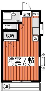 コスモハイムIの間取り画像