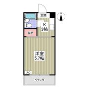 シャトール田口戸塚Iの間取り画像
