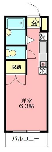 アネックスヒロの間取り画像