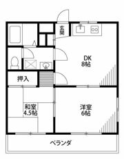 フォーリスト21の間取り画像