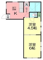 センチュリー21タマアパートの間取り画像