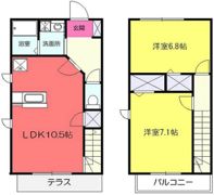 Rever Atsugi Cの間取り画像