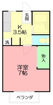サンライフ湘南の間取り画像
